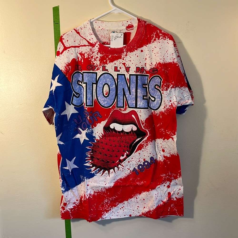 RARE Vintage Rolling Stones 1994 Voodoo Lounge US Tour Carribean Dream Blank XL